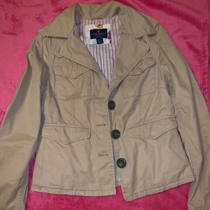 Khaki American Eagle fall jacket